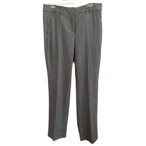 Apt. 9 Black & White Houndstooth Womens Dress Pants Size 10 Professional Office